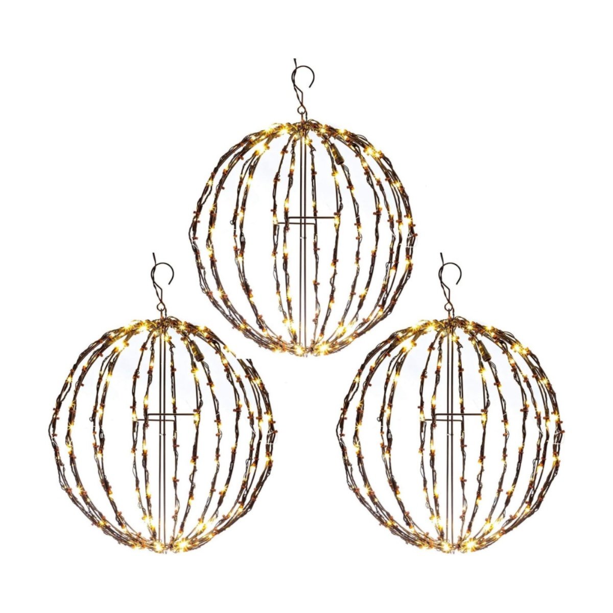 Éclairage sphérique léger et lumineux